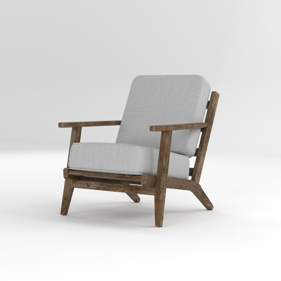 Teak Lounge Armchair