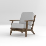 Teak Lounge Armchair