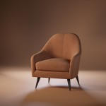 Curved Accent Chair