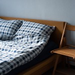 Mahogany Panel Bed (King)